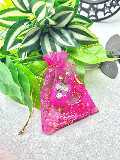 Olla Bag Set Counter, Independent Packaging, Portable Ring Counter, Multiple Colors, Accurate Counting, Relaxing & Calming